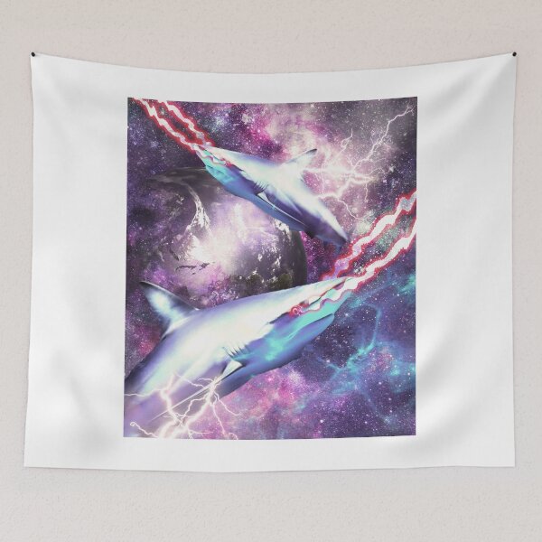 Item preview, Laser Beam Eyes Shark In Space designed and sold by SkylerJHill.