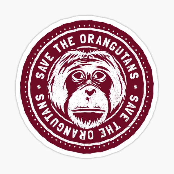 Item preview, Endangered Species - Save The Orangutans designed and sold by Bangtees.