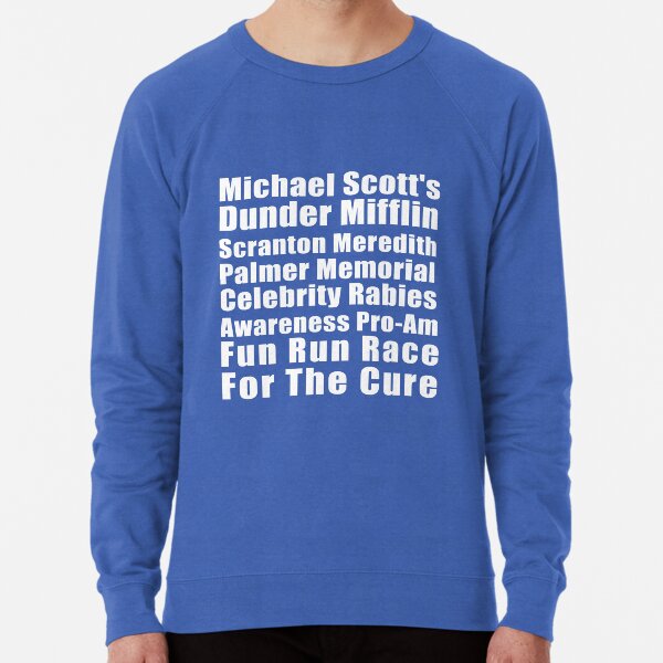 michael scott race for the cure shirt