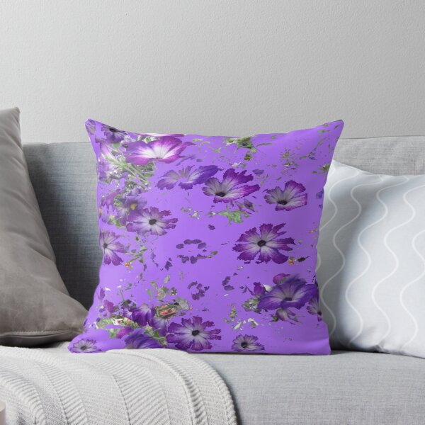 Item preview, LILAC PURPLE PETUNIA FLORAL DREAMS ABSTRACT ART designed and sold by sharlesart.