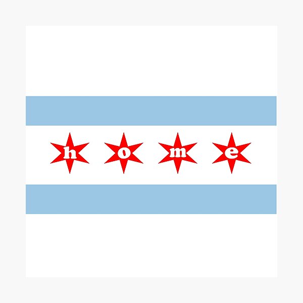 Item preview, chicago home flag designed and sold by L-Scott.