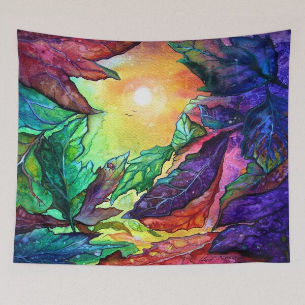 Item preview, Colours of Sunshine - Leaves  designed and sold by Linda Callaghan.