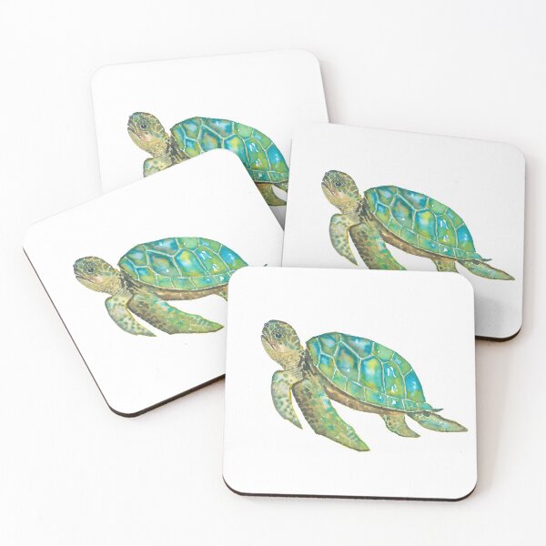 Item preview, Sea Turtle in Watercolor designed and sold by PandaAvenue.
