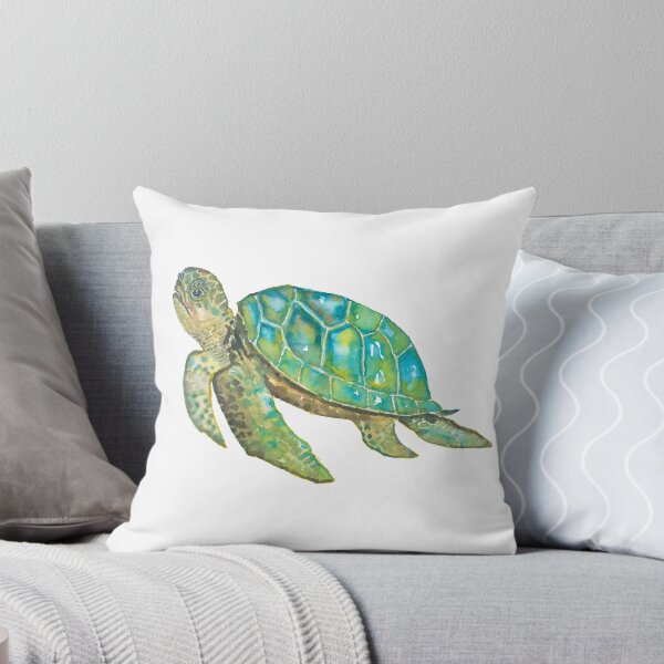 Item preview, Sea Turtle in Watercolor designed and sold by PandaAvenue.