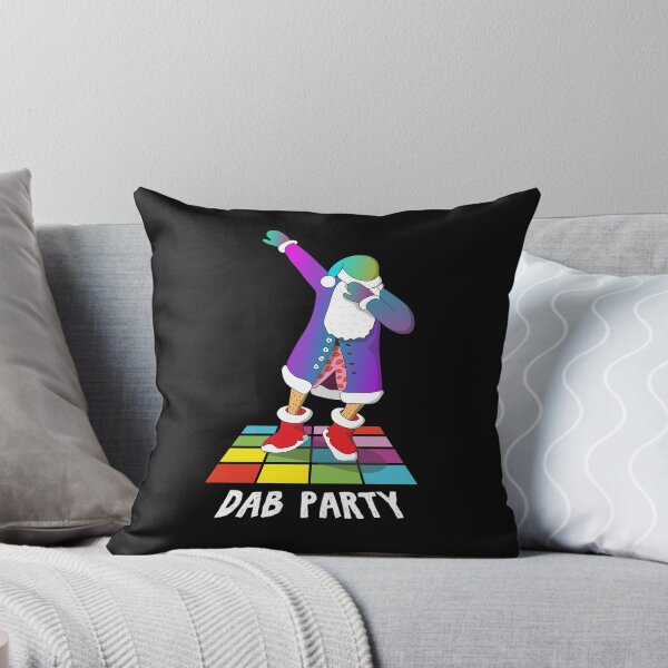 Item preview, Dabbing Dancing Santa in Pink Underpants Funny Hot climate and warm winter or Christmas in July design designed and sold by alenaz.