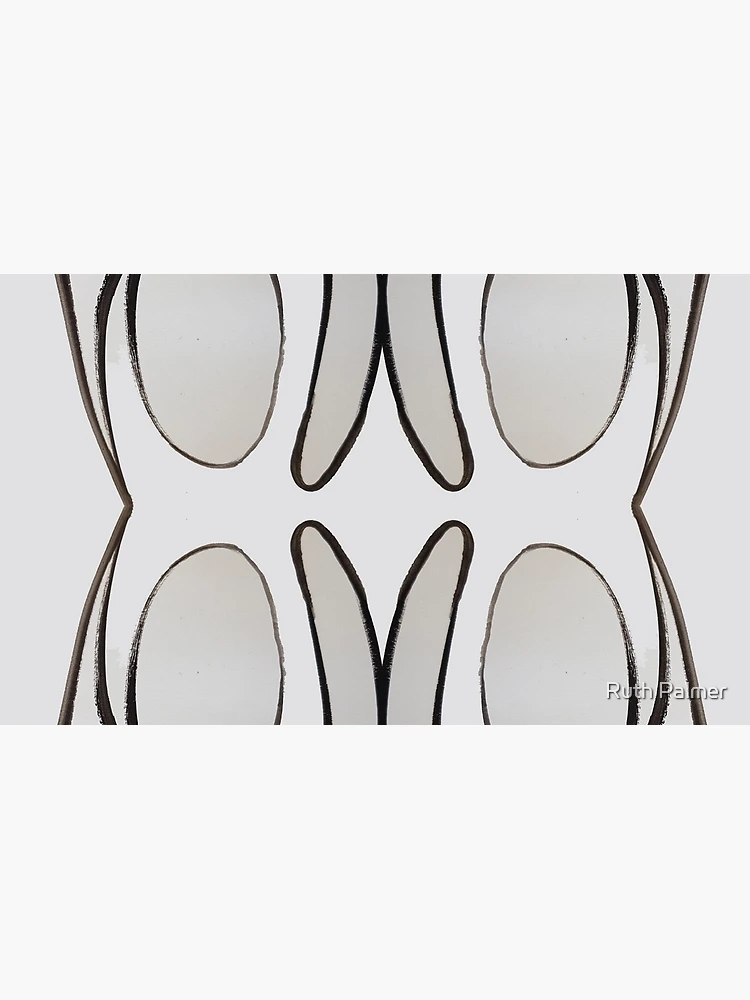 Thumbnail 4 of 4, Coffee Mug, Abstract Line Reflection designed and sold by Ruth Palmer.
