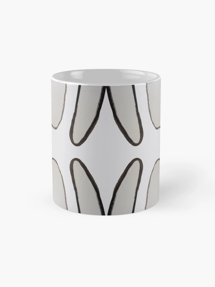 Thumbnail 4 of 6, Coffee Mug, Abstract Line Reflection designed and sold by Ruth Palmer.