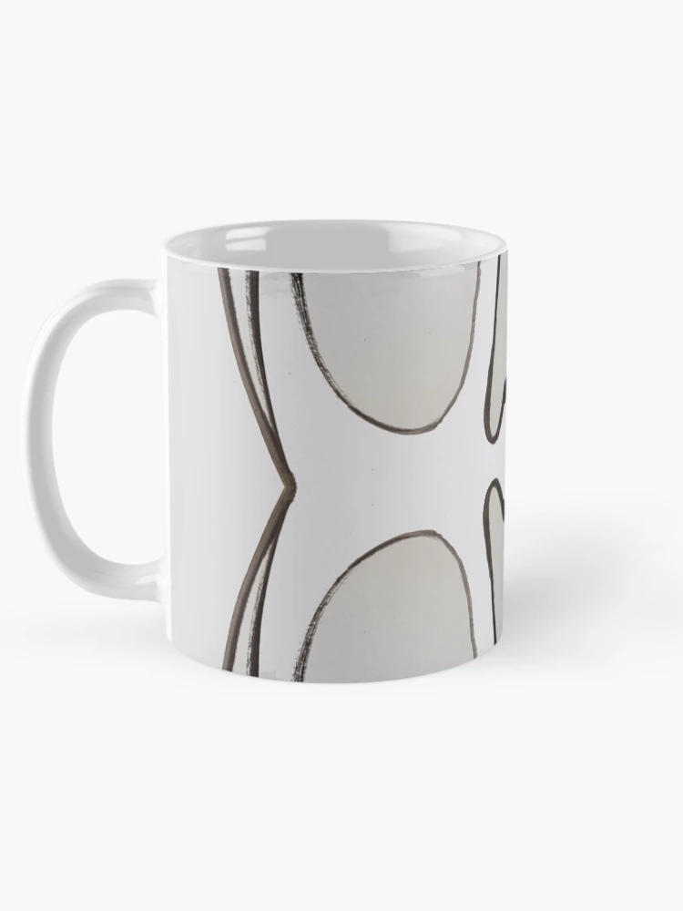 Thumbnail 5 of 6, Coffee Mug, Abstract Line Reflection designed and sold by Ruth Palmer.