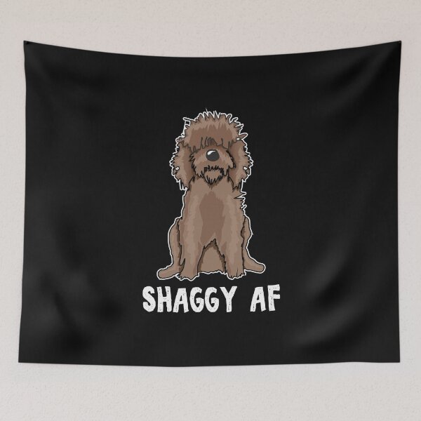 Item preview, Shaggy AF Funny Golden doodle Dog Owner Humor Quote  designed and sold by alenaz.