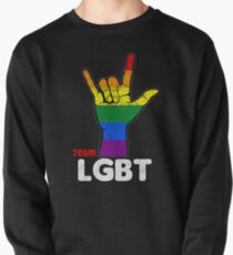 Team LGBT Rainbow Pride Pullover