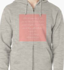 14 | Female Leaders Quotes | 190520 Zipped Hoodie