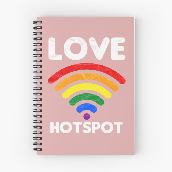 Item preview, Love Hotspot LGBT Pride  designed and sold by AlphaDist2.