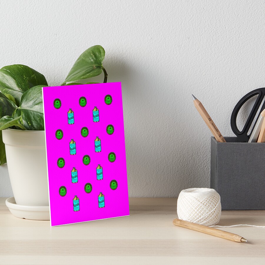 Item preview, Art Board Print designed and sold by Hell-Prints.
