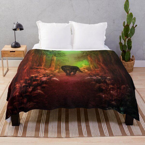 Item preview, The lonely wolf in the night designed and sold by nicky2342.