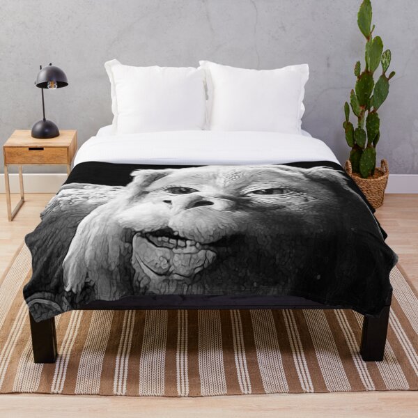 Falkor The Luck Dragon From The Neverending Story Design Throw Blanket