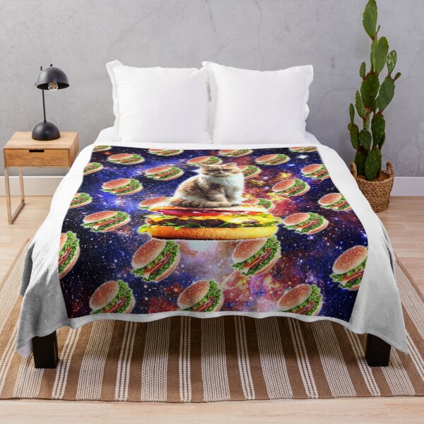 Item preview, Hamburger Astro Cat On Burger designed and sold by SkylerJHill.