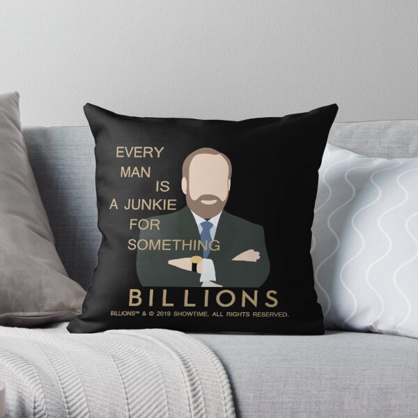BILLIONS - Chuck Rhoades Throw Pillow