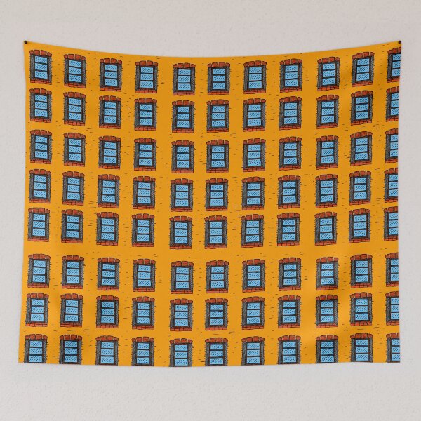 Item preview, yellow building designed and sold by JJadx.