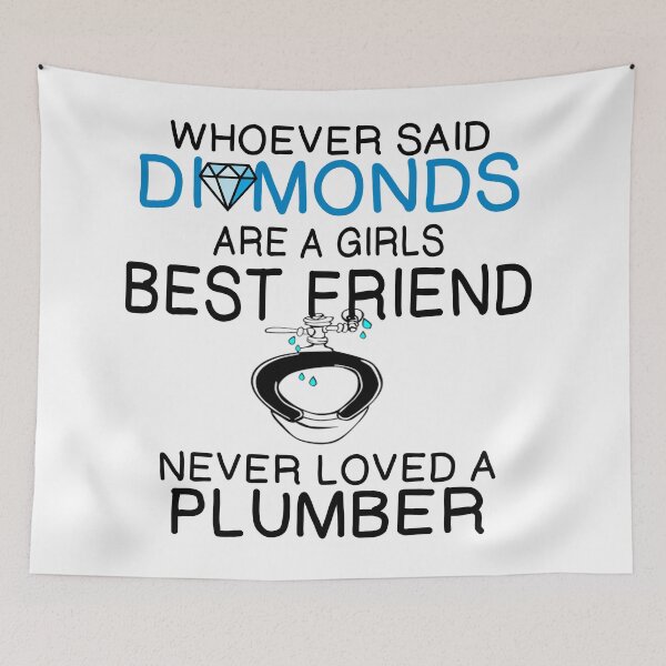 Item preview, NEVER LOVED A PLUMBER designed and sold by CalliopeSt.