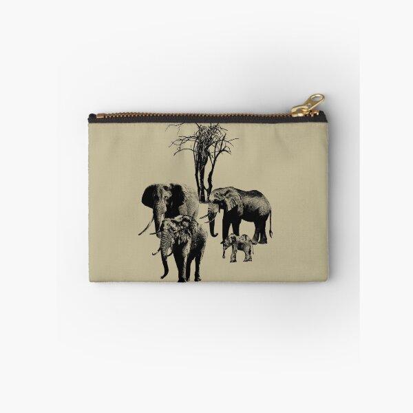 Item preview, Elephants with tree in Kenya designed and sold by TShirtsundMehr.
