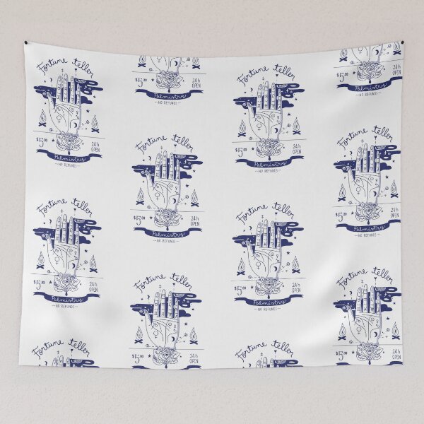Item preview, Fortune teller dark blue version designed and sold by Paolavk.