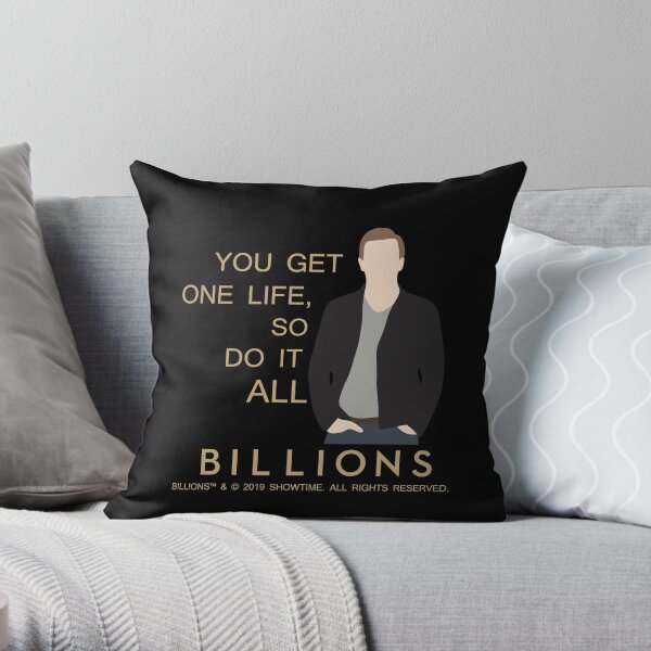 BILLIONS - Bobby Axelrod Throw Pillow