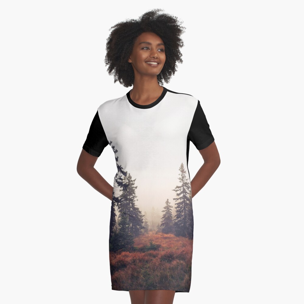 Item preview, Graphic T-Shirt Dress designed and sold by tekay.