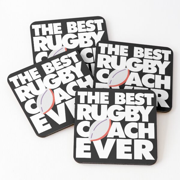 Item preview, The Best Rugby Coach Ever Funny designed and sold by elhefe.