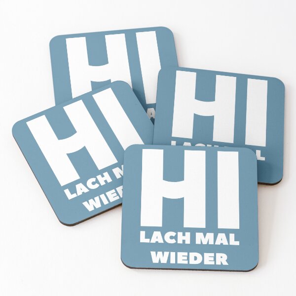 Item preview, Hi Lach Mal Wieder - Spread Positivity Design designed and sold by geeksta.