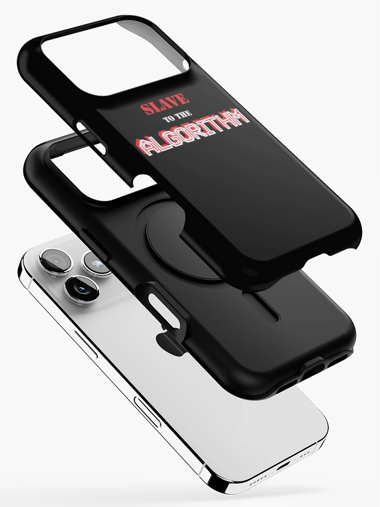 Thumbnail 2 of 4, iPhone Case, Slave To The Algorithm designed and sold by SubtleSplit.