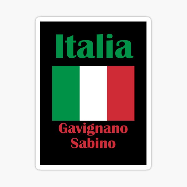 Vista previa del artículo con la obra «Gavignano Sabino Italia», diseñado y vendido por CrankyOldDude.