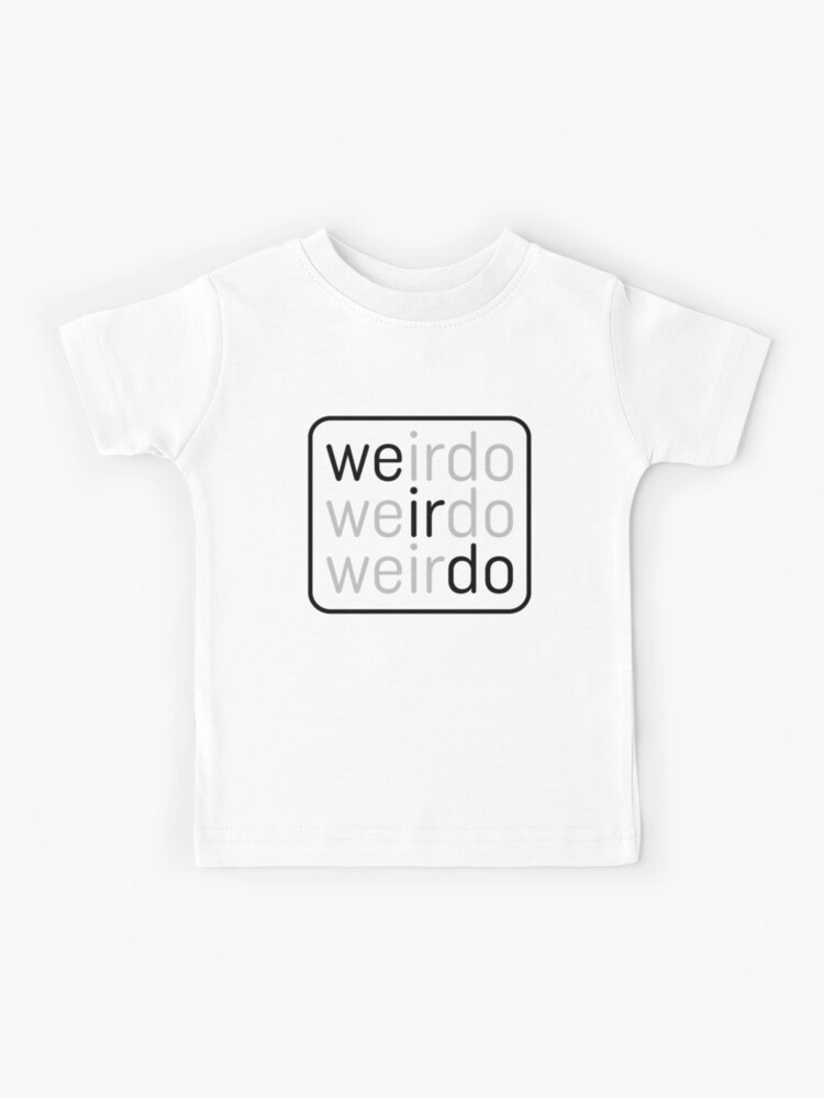 Weirdo Tee - Black | B.Different Clothing S