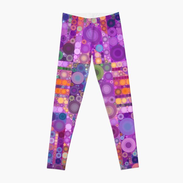 Bubble Quilt Square Leggings