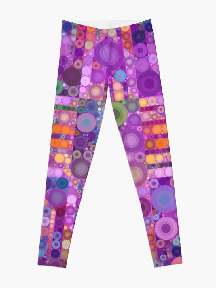 Alternate view of Bubble Quilt Square Leggings