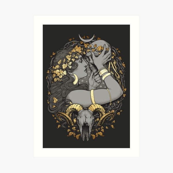 THE WITCH Art Print