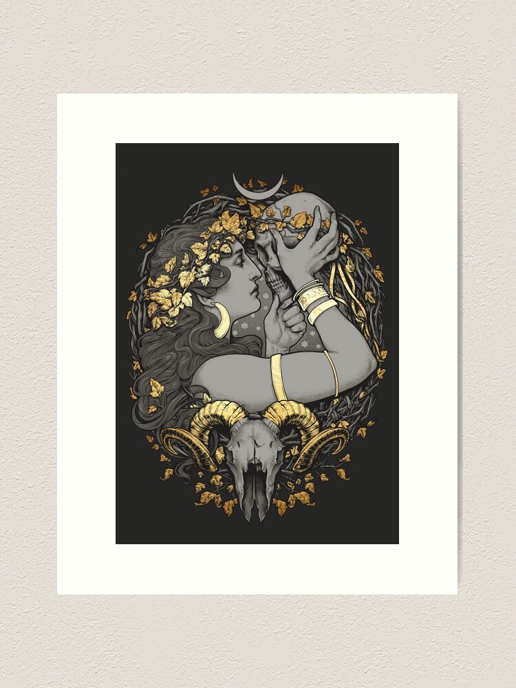 Alternate view of THE WITCH Art Print