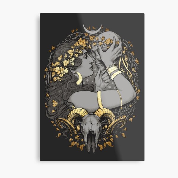 THE WITCH Metal Print