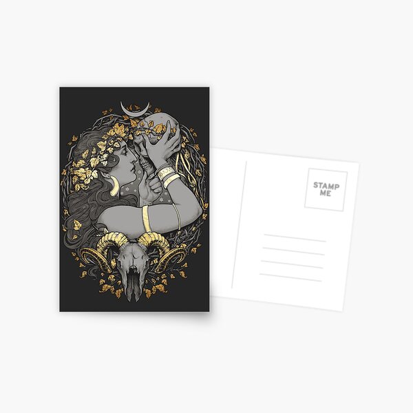 THE WITCH Postcard
