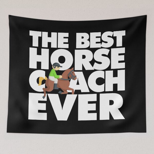 Item preview, The Best Horse Coach Ever Funny designed and sold by elhefe.