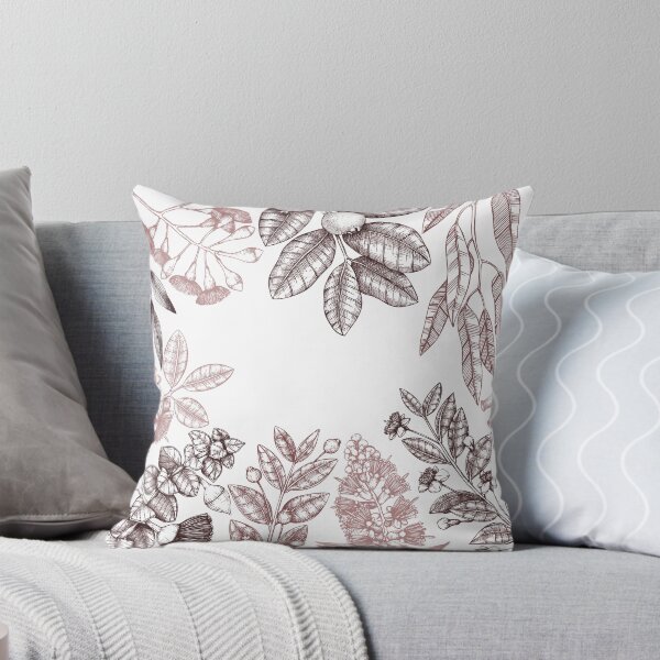 Item preview, Botanical Burgundy floral designed and sold by hamptonstyle.