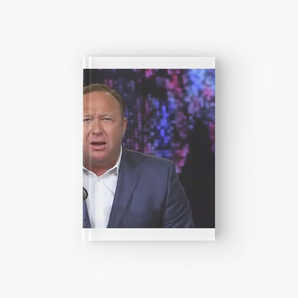 Alex Jones Hardcover Journals | Redbubble