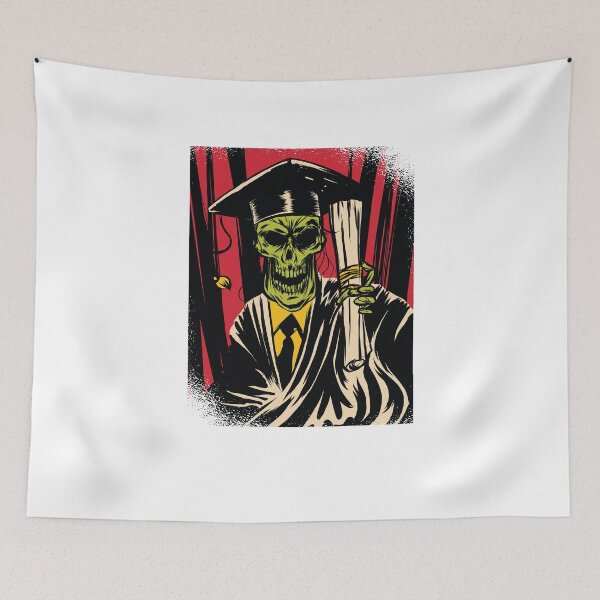 Item preview, GRADUATE SKULL designed and sold by Timcito.
