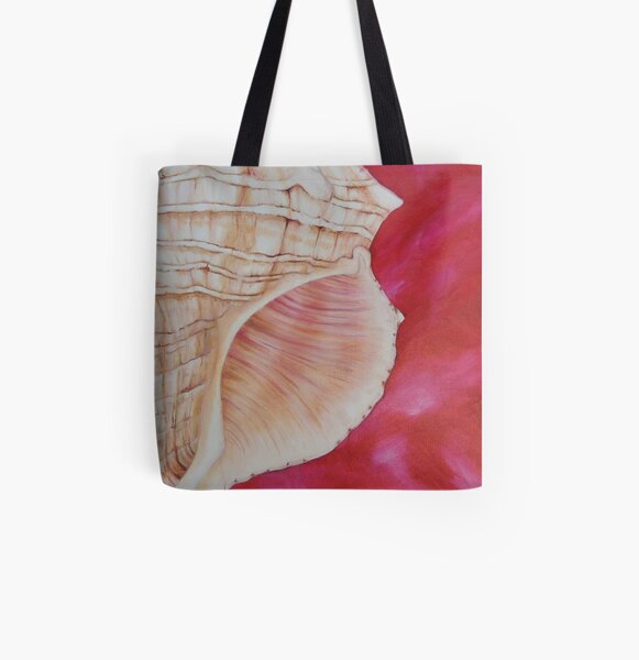 Fox Tail Shell All Over Print Tote Bag