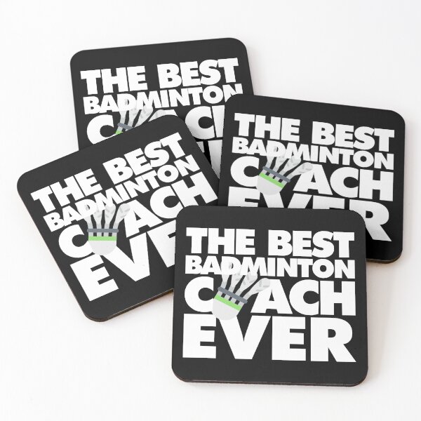 Item preview, The Best Badminton Coach Ever Funny designed and sold by elhefe.
