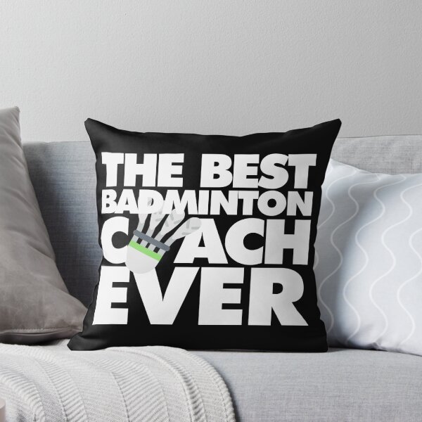 Item preview, The Best Badminton Coach Ever Funny designed and sold by elhefe.