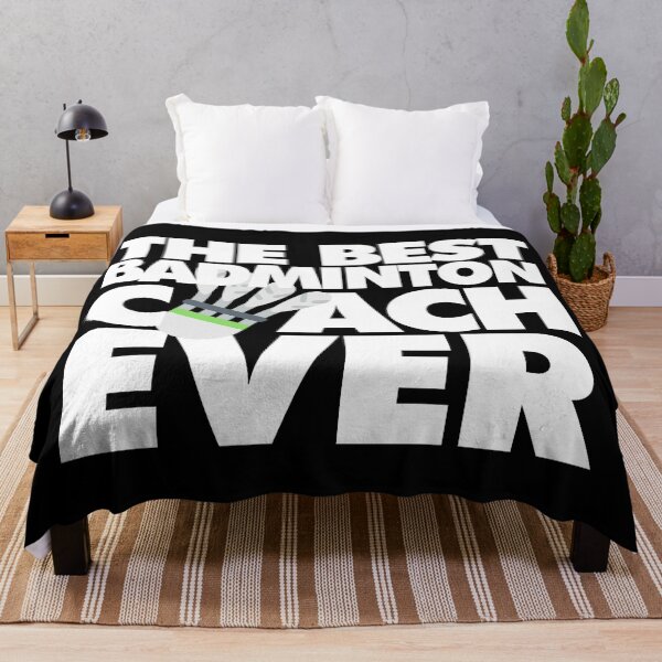 Item preview, The Best Badminton Coach Ever Funny designed and sold by elhefe.