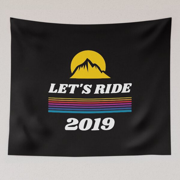 Artikelvorschau, Lets Ride 2019 Vintage crossmotor shirt Motocross motorfiets T-shirt entworfen und verkauft von shoutoutshirtco.