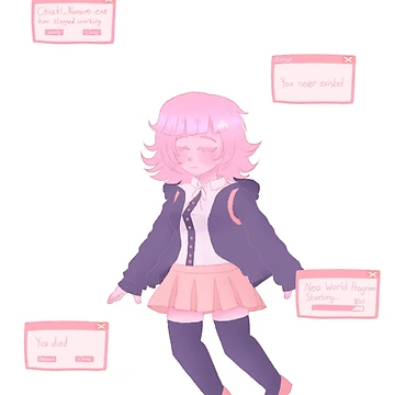 Artwork thumbnail, E R R O R   /  Chiaki Nanami  by peachicupid