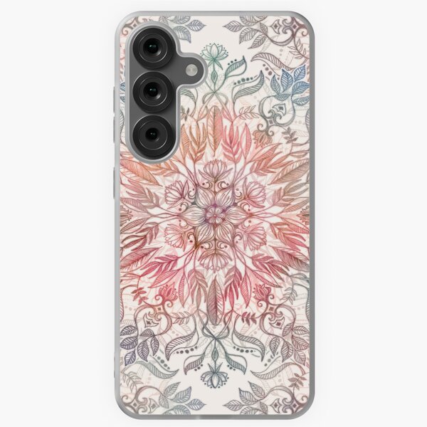 Item preview, Autumn Spice Mandala in Coral, Cream and Rose designed and sold by micklyn.