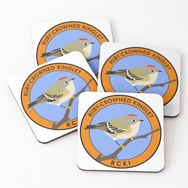 Item preview, Golden-crowned Kinglet designed and sold by JadaFitch.